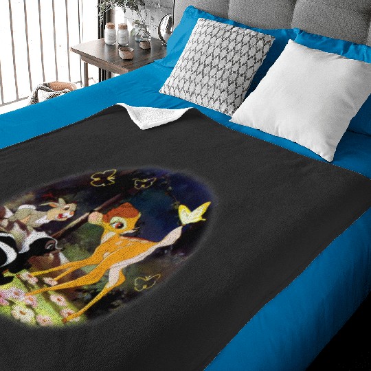 Disney Bambi Circle Baby Blankets