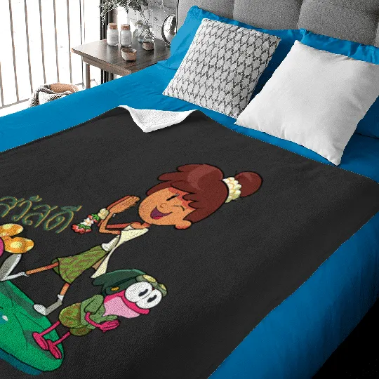 Disney Channel Amphibia Exclusive Baby Blankets
