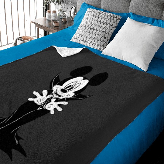 Disney Halloween Mickey Mouse Vampire Big Character Baby Blankets