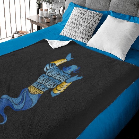 Disney Aladdin Live Action Powerful Genie Baby Blankets