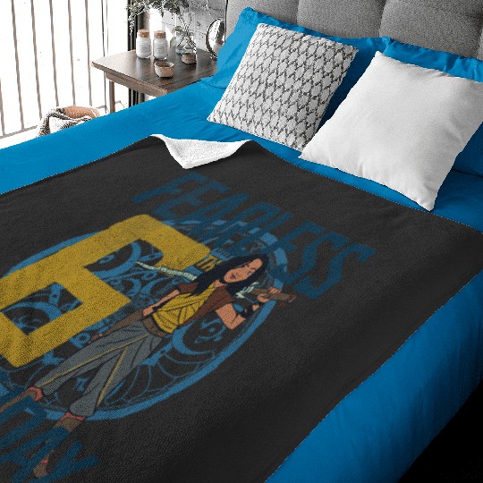 Disney Raya And The Last Dragon Raya Fearless 6th Birthday Baby Blankets