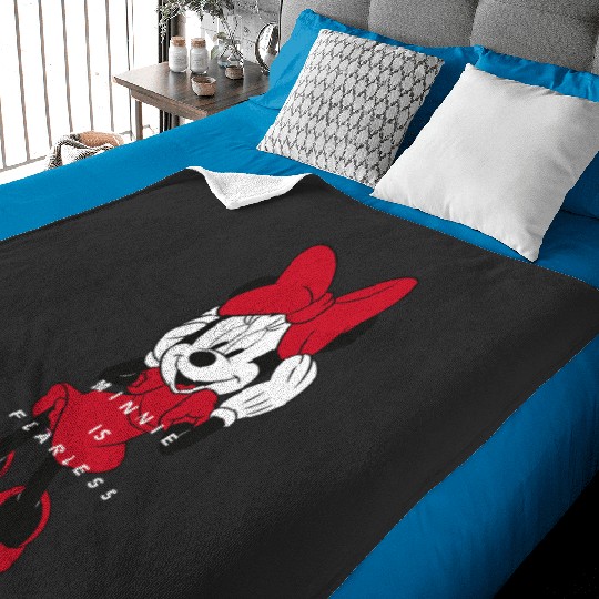 Disney Fearless Minnie Baby Blankets