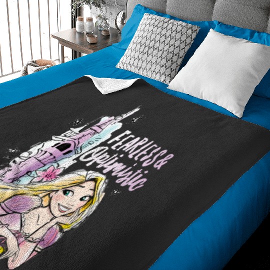 Disney Princess - Rapunzel Fearless & Optimistic Baby Blankets