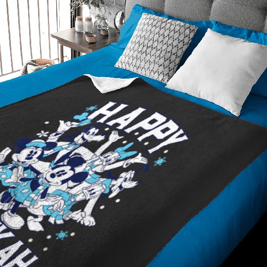 Disney Happy Hanukkah from Mickey and Friends Baby Blankets