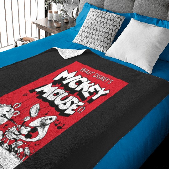 Disney Mickey And Friends Mickey Mouse One Man Band Baby Blankets