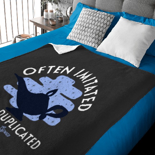 Disney Aladdin Genie Often Imitated Never Duplicated Baby Blankets