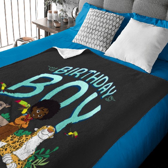 Disney Encanto Antonio Birthday Boy Animal Baby Blankets