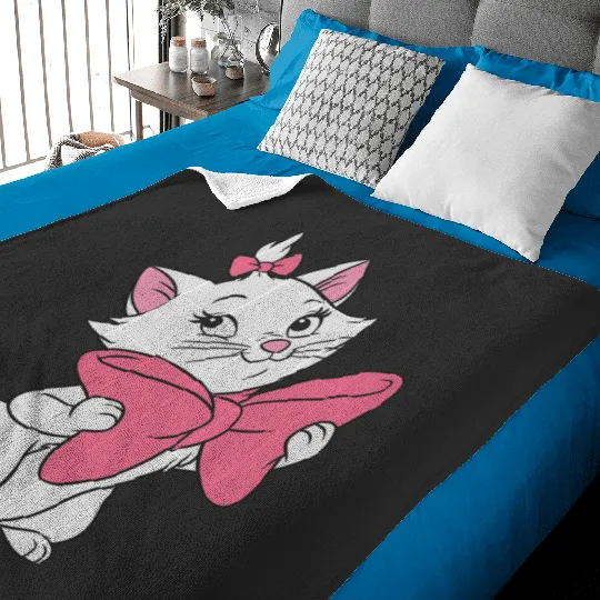 Disney The Aristocats Smiling Cute Marie Big Chest Portrait Baby Blankets