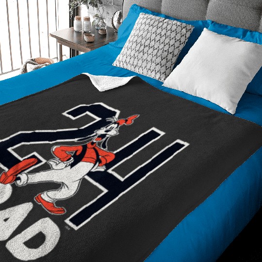 Disney Goofy Rad Grad Class of ‘24 Graduation 2024 Baby Blankets