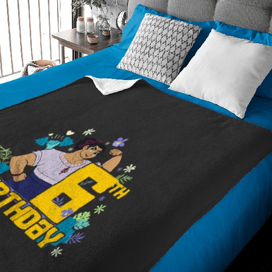 Disney Encanto Luisa 6th Birthday Flex Baby Blankets