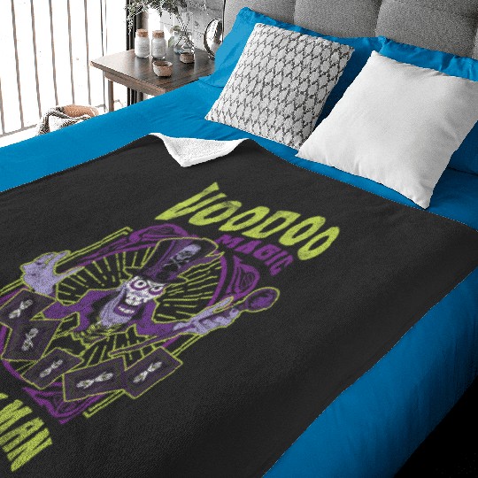Disney Villains Halloween Doctor Facilier Voodoo Magic Baby Blankets