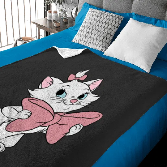 Disney The Aristocats Cute Smiling Marie Big Chest Portrait Baby Blankets