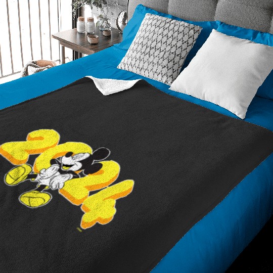 Disney Mickey Mouse Class of 2024 Graduation ‘24 Hangin’ Out Baby Blankets