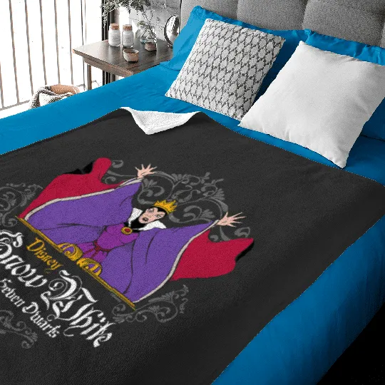 Disney Villains - Snow White And The Seven Dwarfs Evil Queen Baby Blankets
