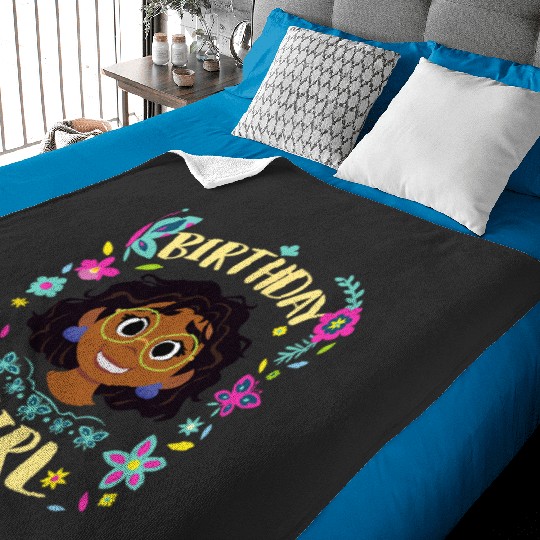 Disney Encanto Mirabel Birthday Girl Poster Baby Blankets