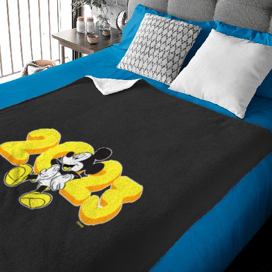 Disney Mickey Mouse Class of 2023 Graduation Hangin’ Out Baby Blankets
