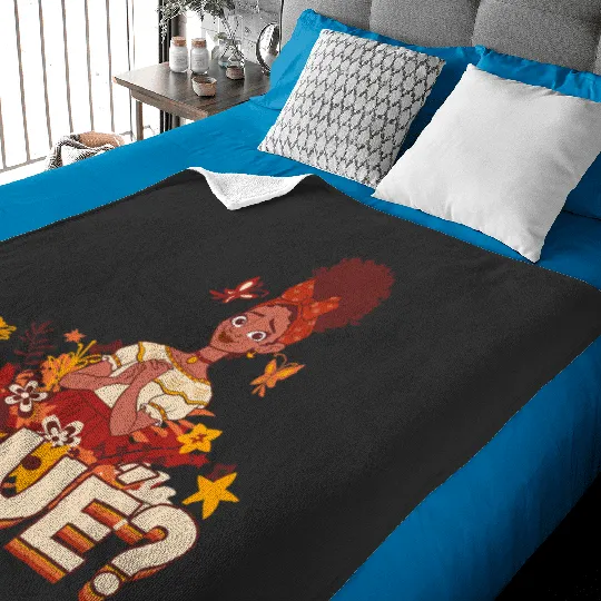 Disney Encanto Dolores Que Floral Butterflies Baby Blankets