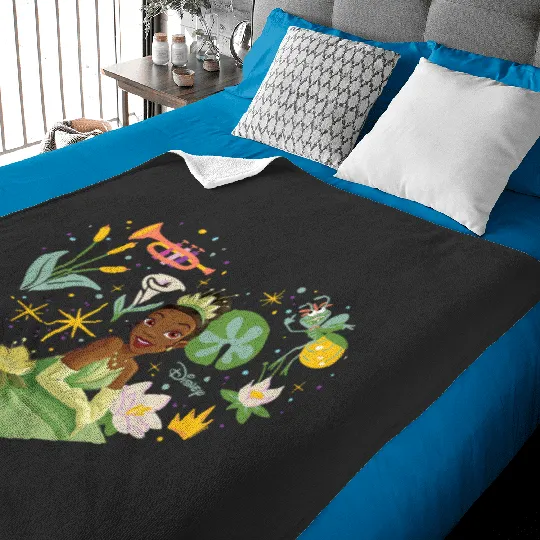 Disney Princess - Tiana Nature Heart Baby Blankets