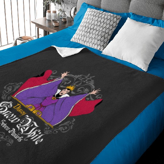 Disney Villains - Snow White And The Seven Dwarfs Evil Queen Baby Blankets