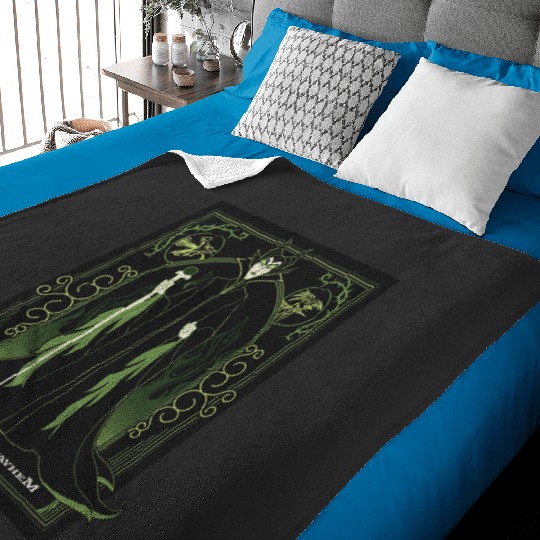 Disney Villains Maleficent Sleeping Beauty Halloween Mayhem Baby Blankets