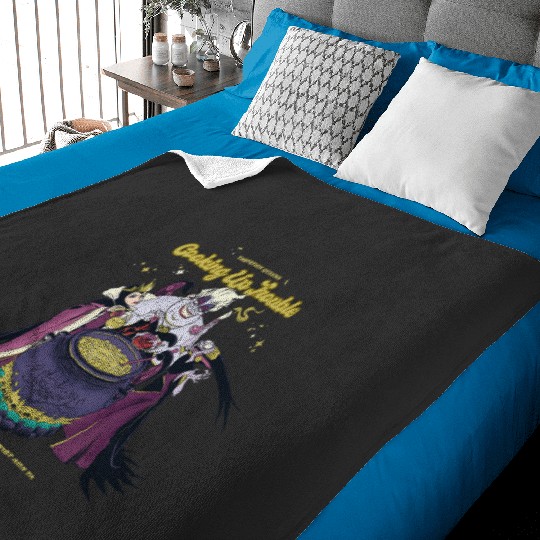 Disney Villains for Hire Potion Queens Cooking Up Trouble Baby Blankets