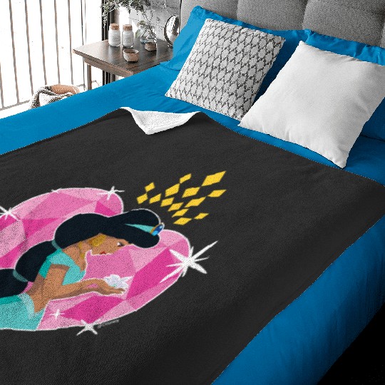 Disney Princess - Jasmine Heart Baby Blankets
