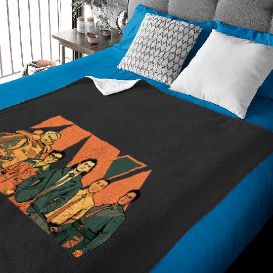 marvels Studios Loki Season 2 Loki Crew TVA Logo Disney MCU Baby Blankets