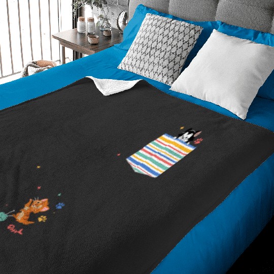 Disney The Aristocats Movie Kittens Pocket Baby Blankets