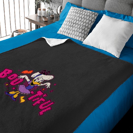 Disney Daisy Duck in Costume BOO-tiful Spooky Cute Halloween Baby Blankets