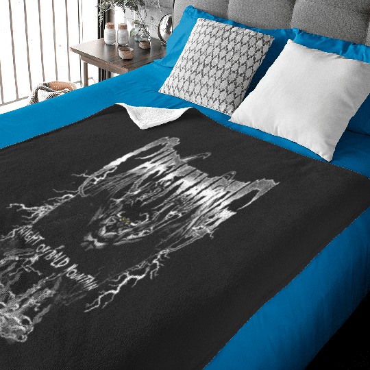 Disney Villains Chernabog Night On Bald Mountain Baby Blankets