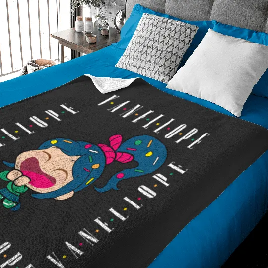 Disney Wreck-It Ralph Chibi Vanellope Excited Portrait Baby Blankets