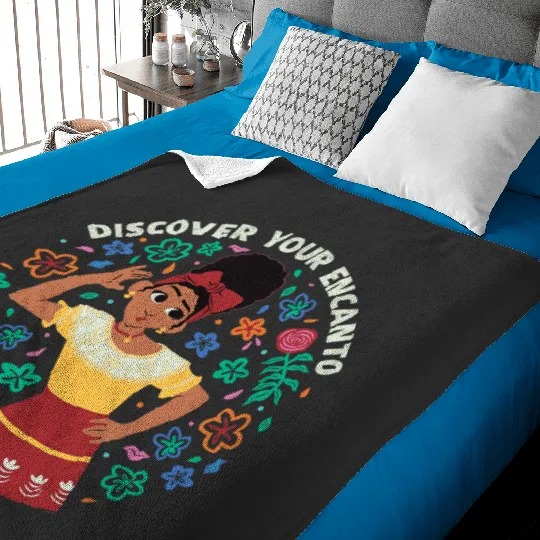 Disney Encanto Dolores Madrigal Discover Your Encanto Baby Blankets