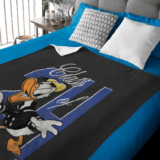 Disney Donald Duck Class of ‘24 Graduation 2024 Retro Baby Blankets