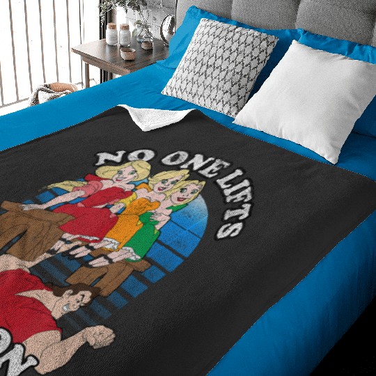 Disney Beauty And The Beast No One Lifts Like Gaston Tank Top Baby Blankets