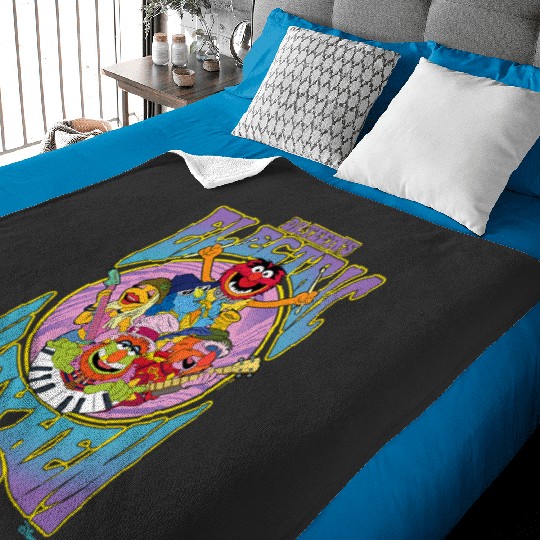 Womens Disney The Muppets Dr Teeths Electric Mayhem Band VNeck Baby Blankets