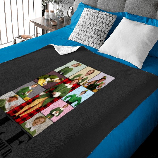 Buddy Elf Eras Tour Baby Blankets, Elf Christmas Baby Blankets, Elf Movie