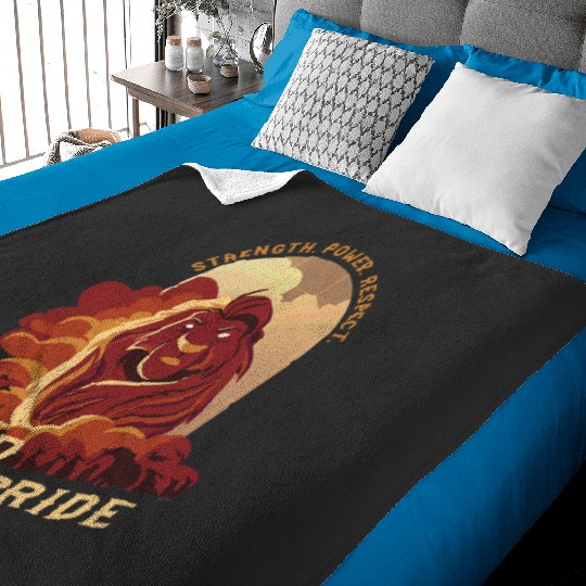 Disney The Lion King 30th Anniversary Mufasa Lead with Pride Baby Blankets