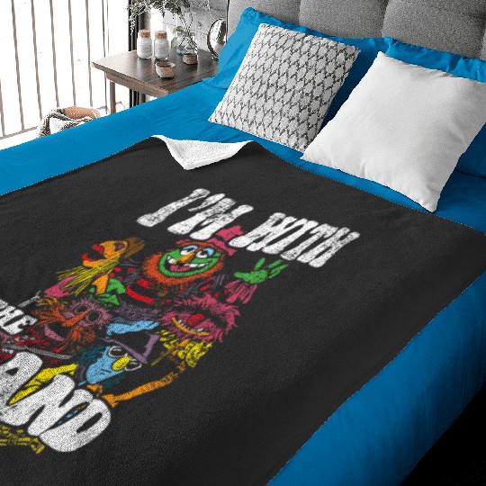 Disney The Muppets Electric Mayhem Distressed With The Band Baby Blankets