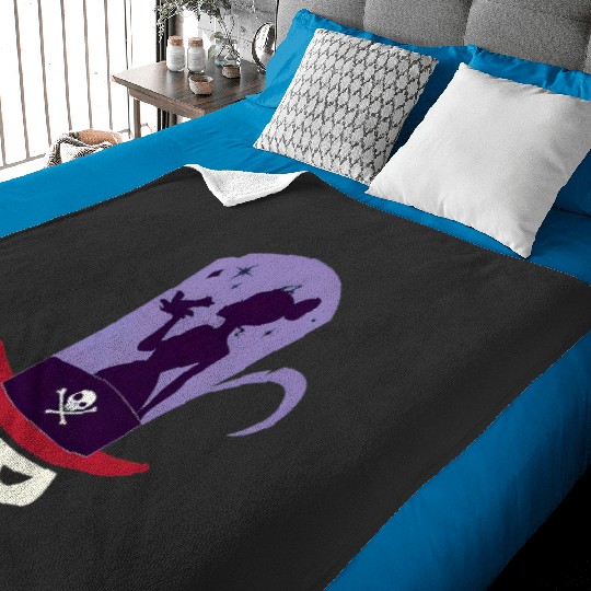 Disney The Princess and the Frog Tiana and Dr. Facilier Baby Blankets