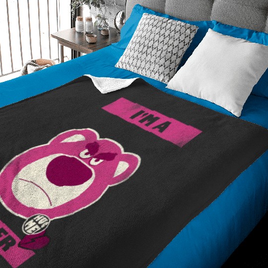 Disney Pixarss Toy Story Lotso Hugger Graphic Baby Blankets