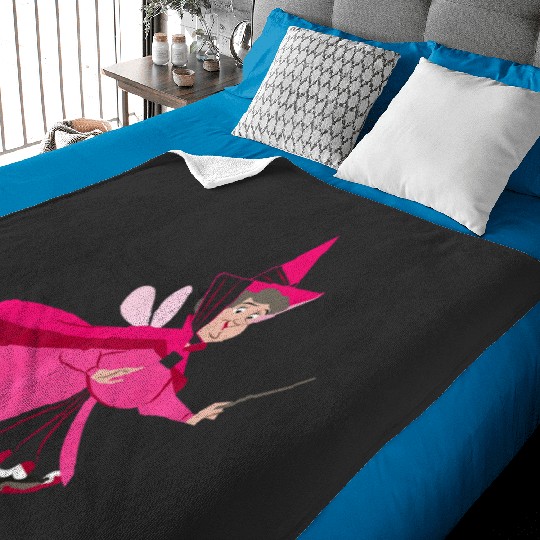 Discover Disney Sleeping Beauty Flora Fairy Pink Premium Baby Blankets