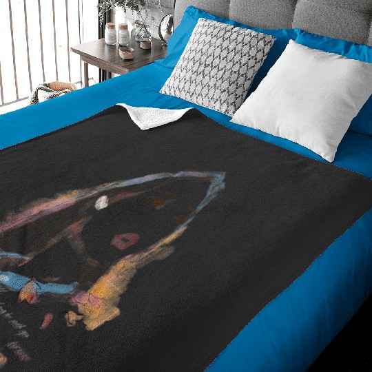 Disney Pocahontas Watercolor Portrait Quote Graphic Baby Blankets