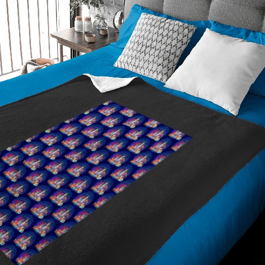 Discover disneyland Vintagess Graphic Baby Blankets