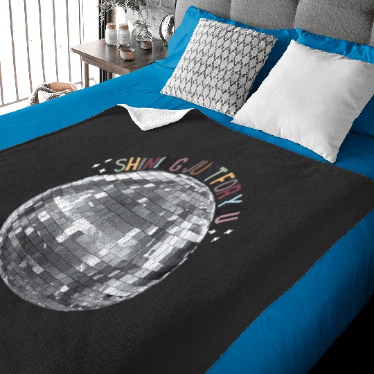 Discover Mirrorball eras version Taylor The Eras Tour Home Decor Merch Fandom Small Support HECKI Baby Blankets