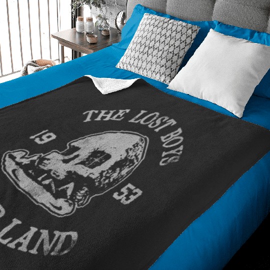 Disney Peter Pan The Lost Boys Think Happy Thoughts Baby Blankets