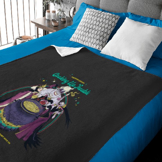 Disney Villains The Potion Queens Cooking Up Trouble Poster Baby Blankets