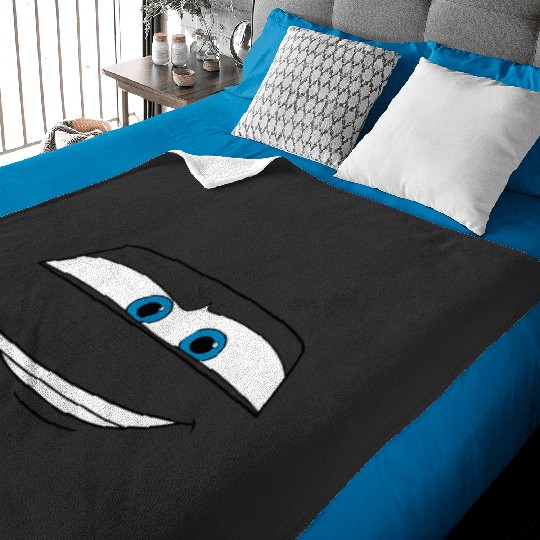 Discover Kids Disney Pixars Cars Lightning McQueen Big Face Smile Youth Baby Blankets