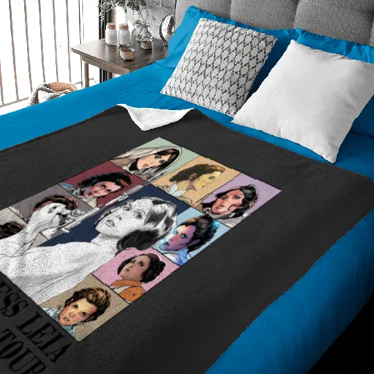 Princess Leia Eras Tour, Vintage Princess Leia Baby Blankets