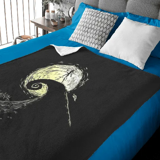 Jàck skèllington, Jàck skèllington halloweeen, Jàck skèllington merch , Jàck skèllington disnèy, Jàck skèllington logo Baby Blankets