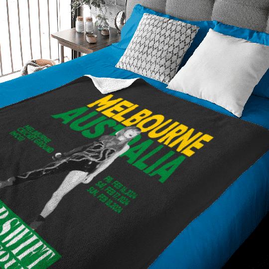 Discover taylor swiftt Eras Tour - Melbourne Australia Mcg - Gold  Green 414 Baby Blankets